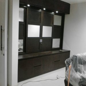 Pembuatan Rak TV oleh Jasa Interior Rumah di Bekasi Pembuatan Rak TV oleh Jasa Interior Rumah di Bekasi