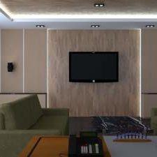 contoh desain ruang tamu direktur