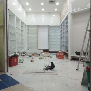 Renovasi toko Century Helathcare POINS Square Renovasi toko Century Helathcare POINS Square