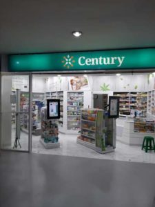 Renovasi toko Century Poins Square