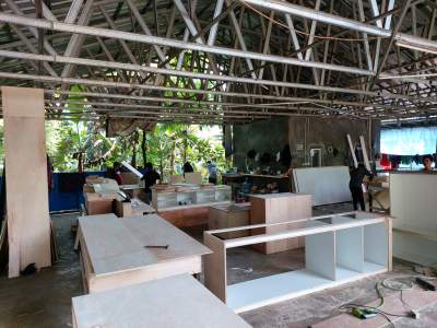 Portofolio Interior 2 Lokasi workshop Persada Interior di dekat BSD