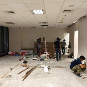 Pemasangan pintu kaca tempered Pemasangan pintu kaca tempered